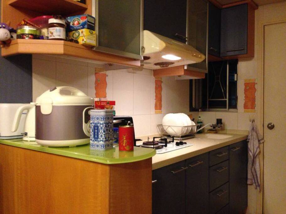 Open kitchen all equipped