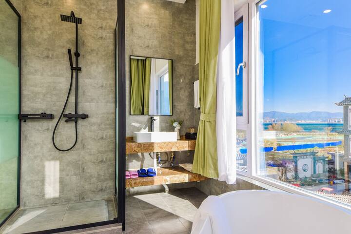 泡澡spa观海 苍山田园海景大床房 送早餐 淳和悠耕烹小鲜 田园菜地采摘 海边骑行用车 自慢 Kezhan China For Rent In Dali Yunnan China