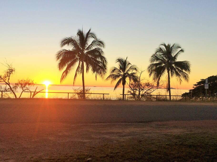 Actual sunrise from house June 2016