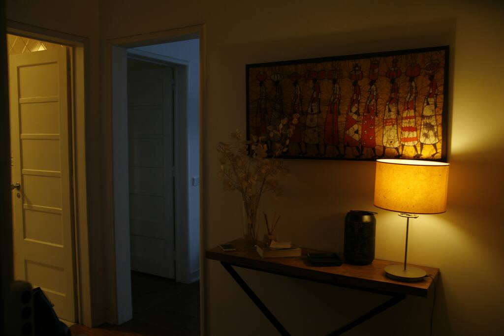 The first thing you see when entering the apartment.