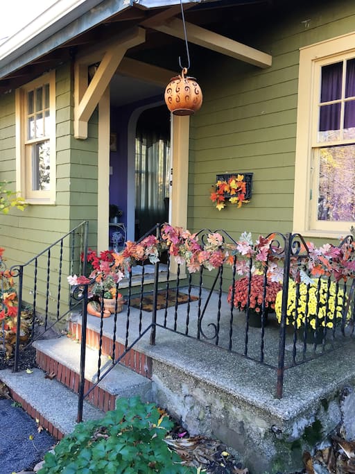 Porch entrance