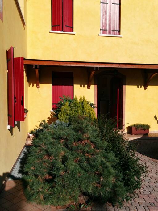 Dettaglio dell'ingresso