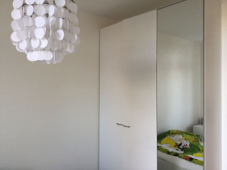 Plenty of closet space.