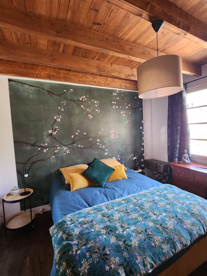 Зелената стая „Портрио“, легло 160, на приземния етаж 