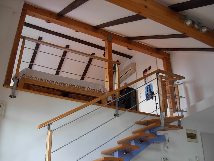 Stairs to bed