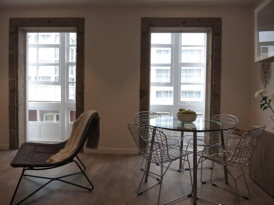 Salón comedor y galería