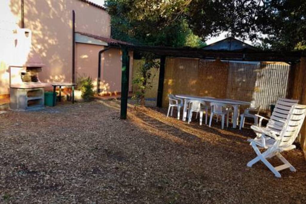 Vista del giardino