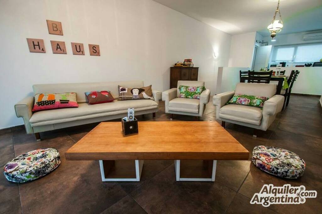 Este es el living en planta alta.
