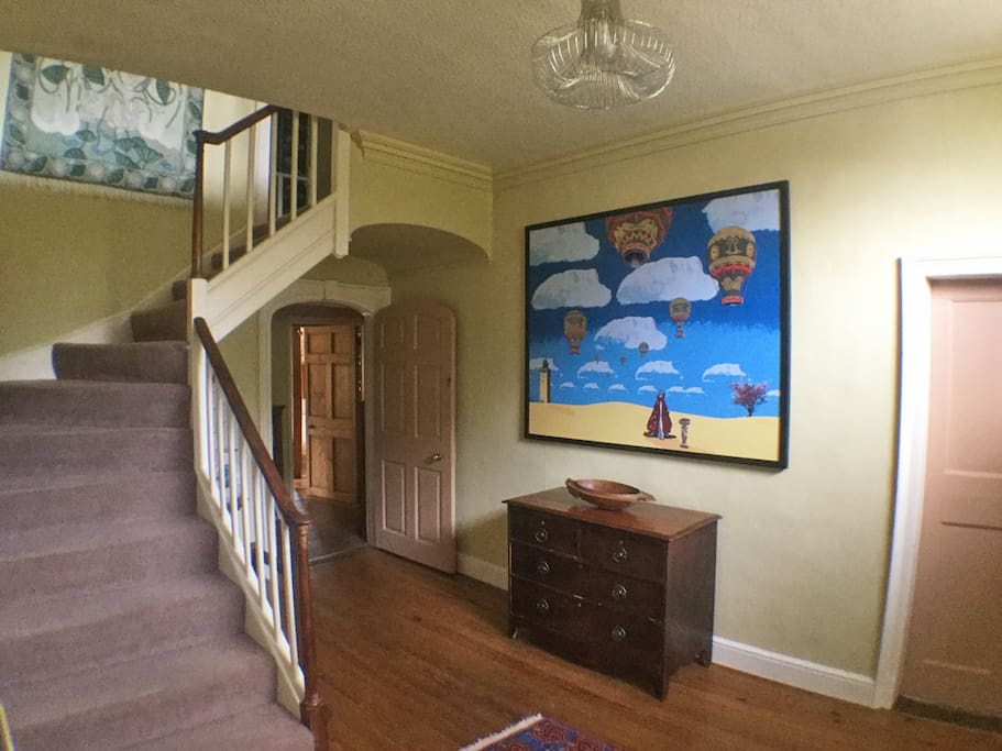The entrance hall