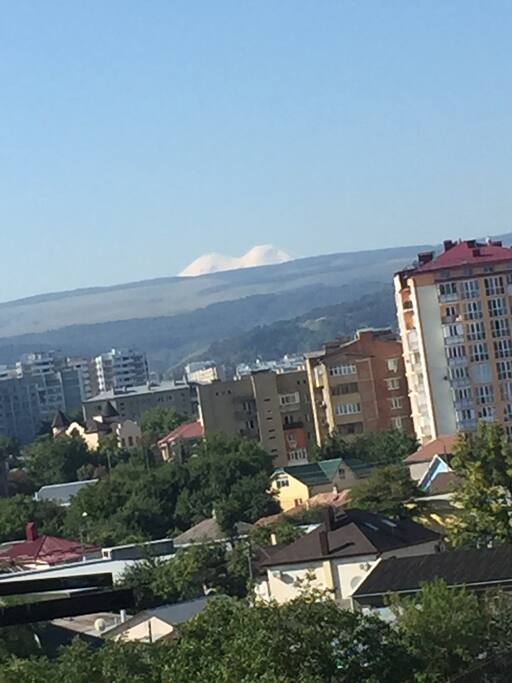 Эльбрус в ясную погоду