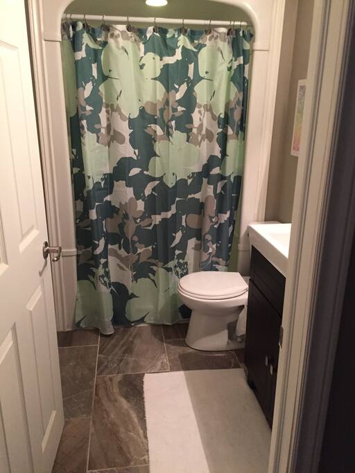 Private bathroom with walk in shower