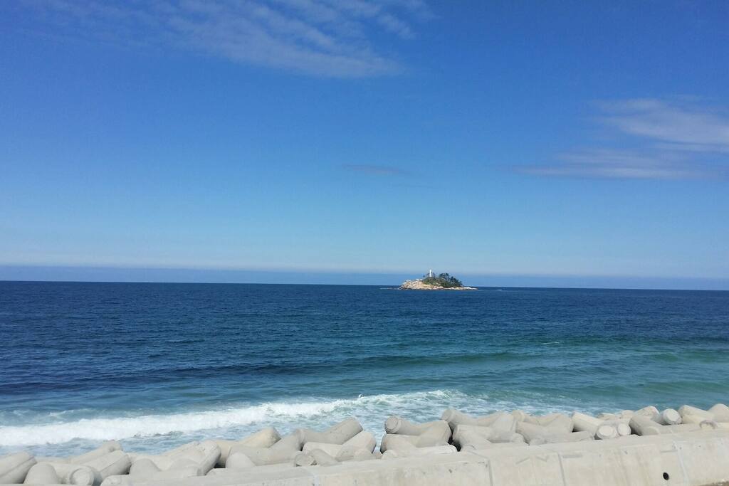 집앞에서 바로 보이는 조도