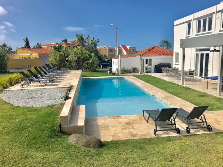 LUQUILLO BEACH & RAINFOREST,LUX. VILLA 33 GUESTS! Villas for Rent in