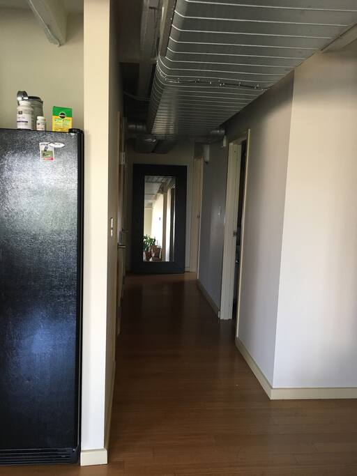 Hallway to Master bedroom