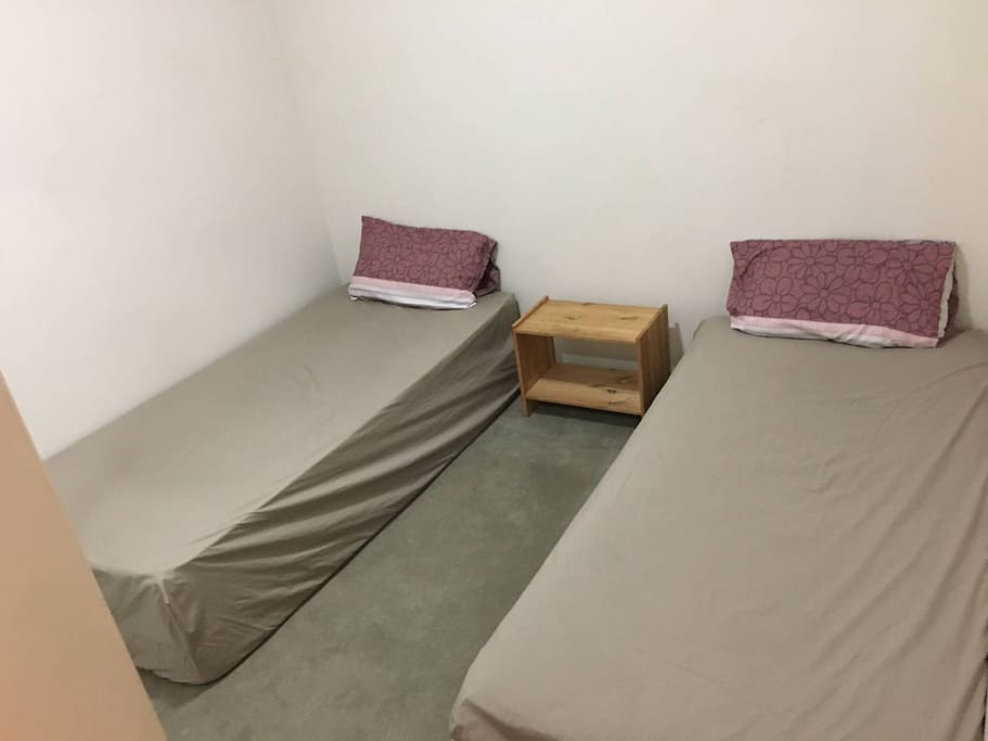 Bedroom (blankets included, not in photo)