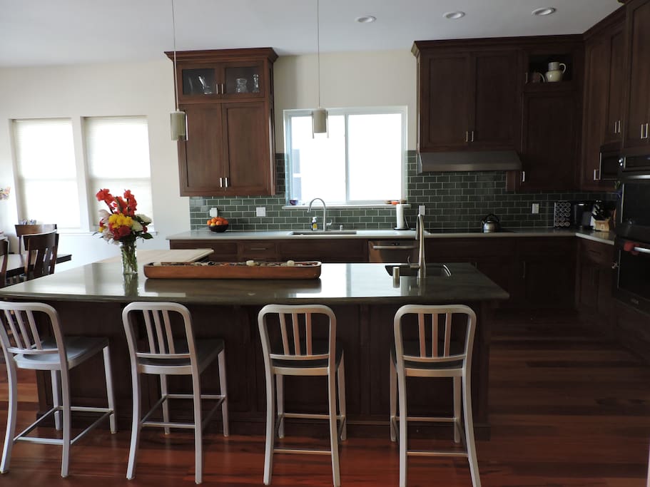 Kitchen includes Double Oven, Two Dishwashers, Large Refrigerator, Coffee Maker and Wine Cooler