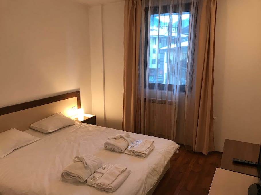 Bedroom with double bed