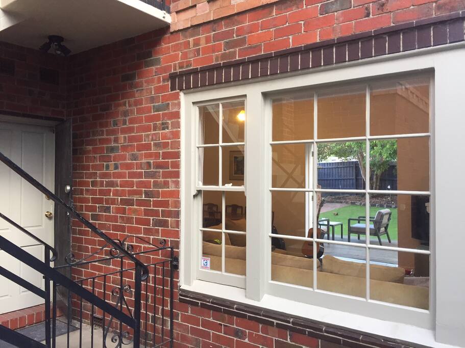 Window into the front room