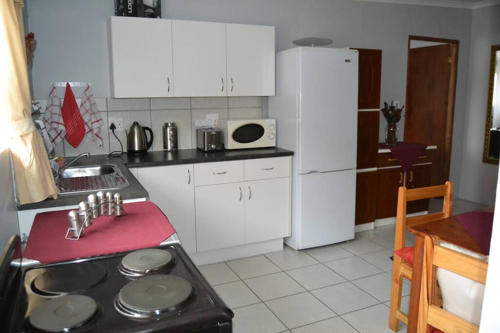 Fully equipped kitchen