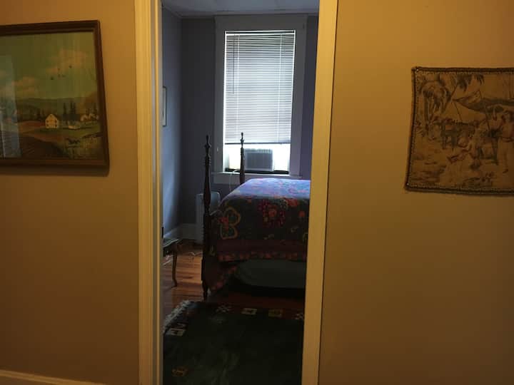 Entrance to full sized bedroom