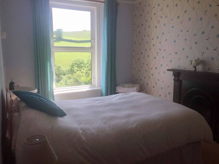 Double room with wonderful farm views