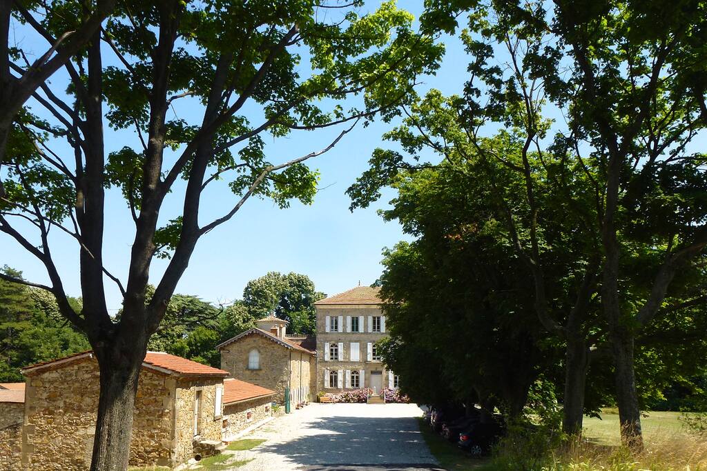 View of Chateau Chavagnac from the front