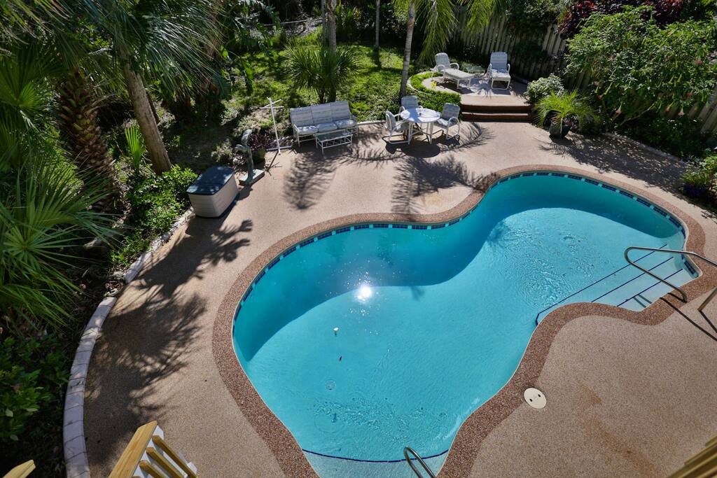 View from the deck