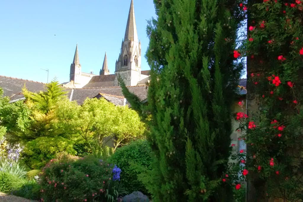 Church view from back garden