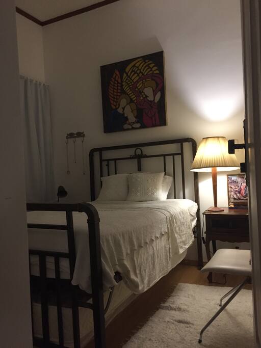 Suíte com cama de casal
