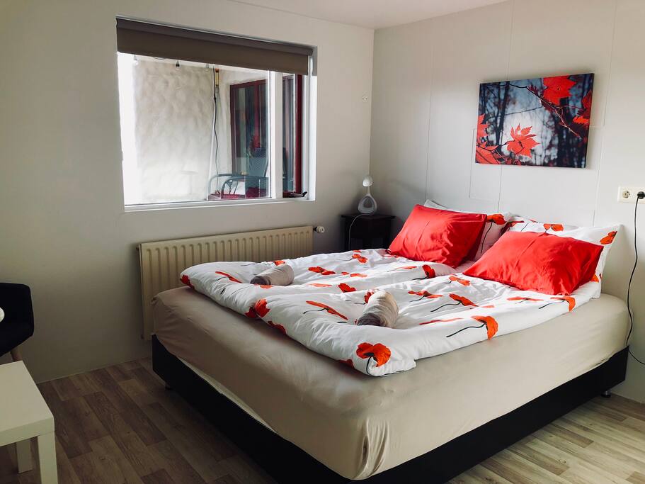Room #3 with a queen bed.