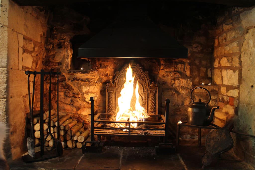 The original inglenook fireplace will keep you warm even on the coldest night & winter guests receive complimentary logs