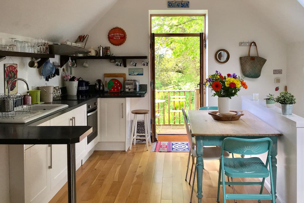 Kitchen diner with all mod cons