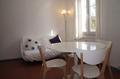 Studio 4 personnes au coeur de Porquerolles