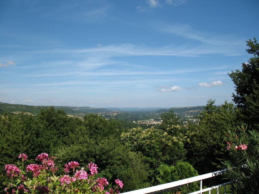 Vue Vallée de la Dordogne
