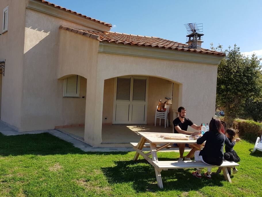 terrasse extérieure!