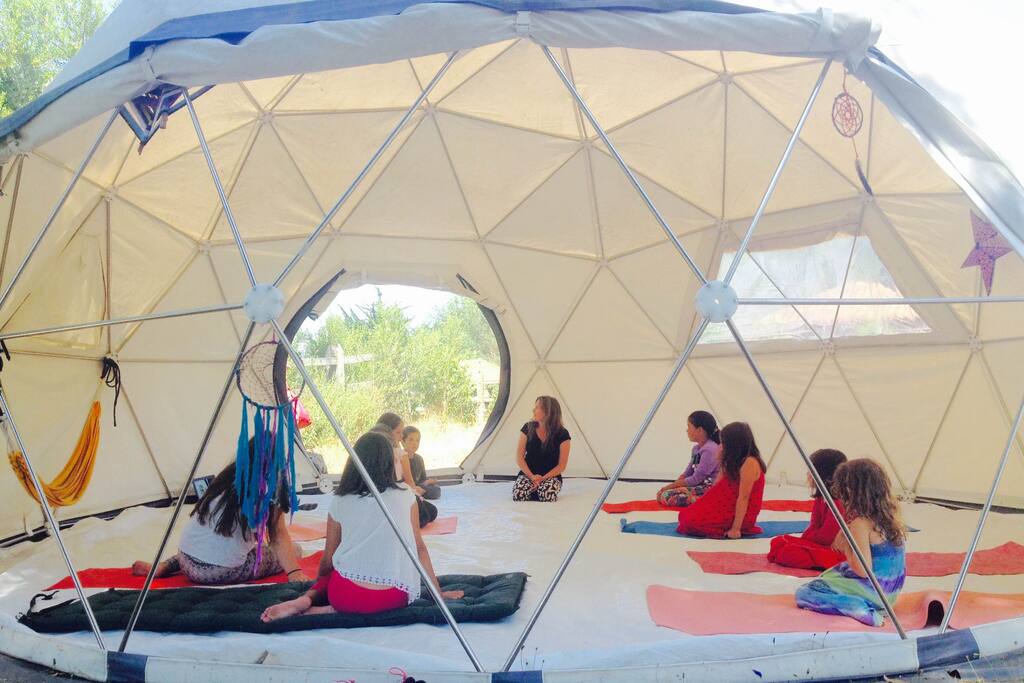 Es posible realizar actividades, eventos, muestras.