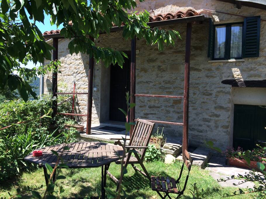 Ingresso e giardino privato