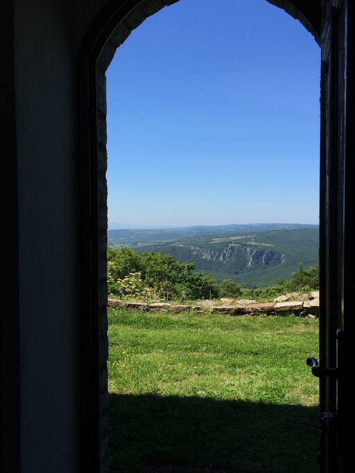 The view from the front door