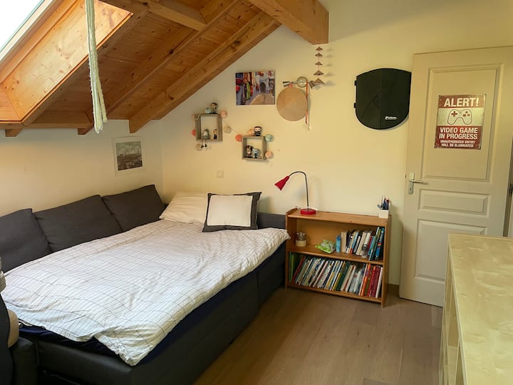 Habitación con 2 camas dobles