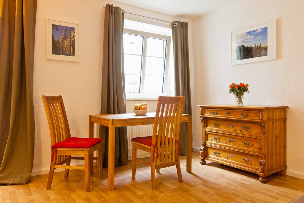 Sitz und Arbeitsbereich