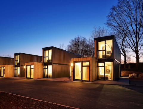 Modern Designed Cargo Container as Tiny House