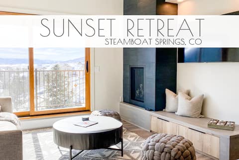Top performing Airbnb: Sunset Retreat in Steamboat Springs
