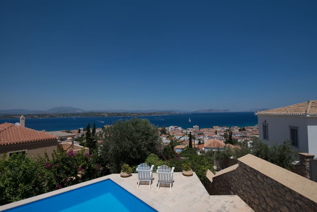 View on the Saronic gulf