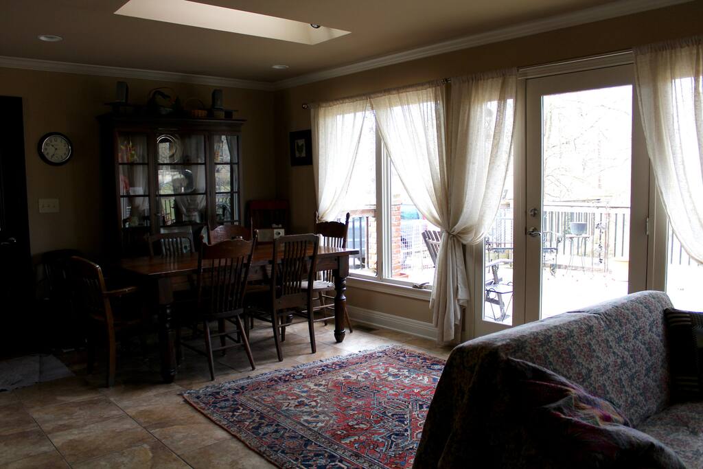 Dining area