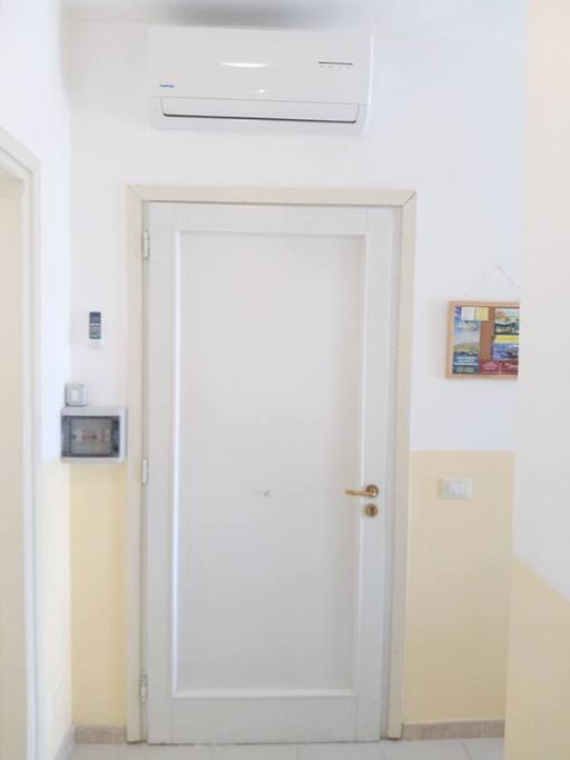 Ingresso con condizionatore