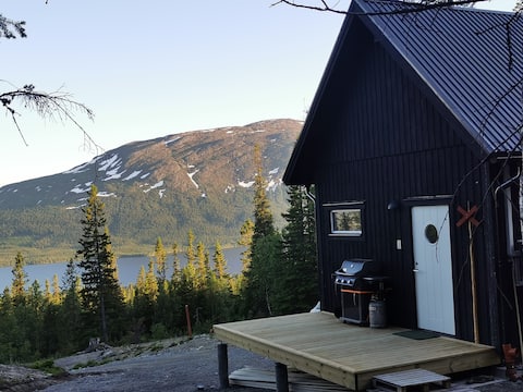 Newly built cottage of 40 m2 + sleeping loft in beautiful Ottsjö