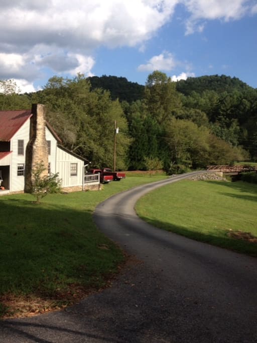 Entrance into the property.Brown Mnt Drive