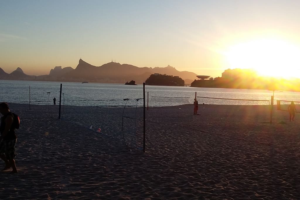 Vista da praia de Icaraí