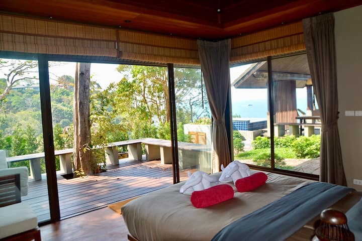 View from the master bedroom