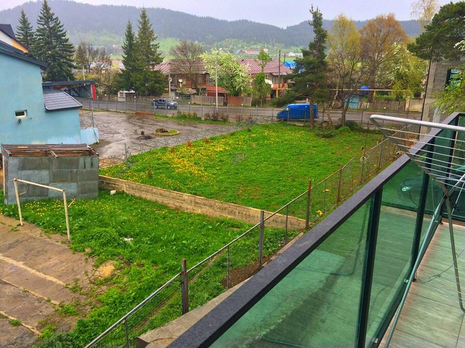 View from the balcony